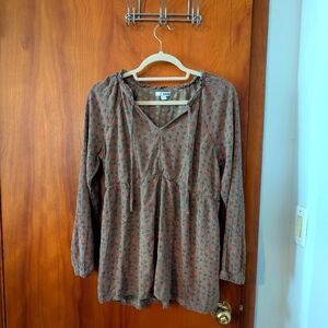 Sonoma Floral Print Maternity Blouse.